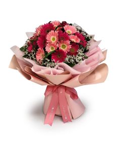 Pink Promise flower bouquet