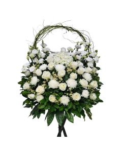 Solemn Tribute funeral flower