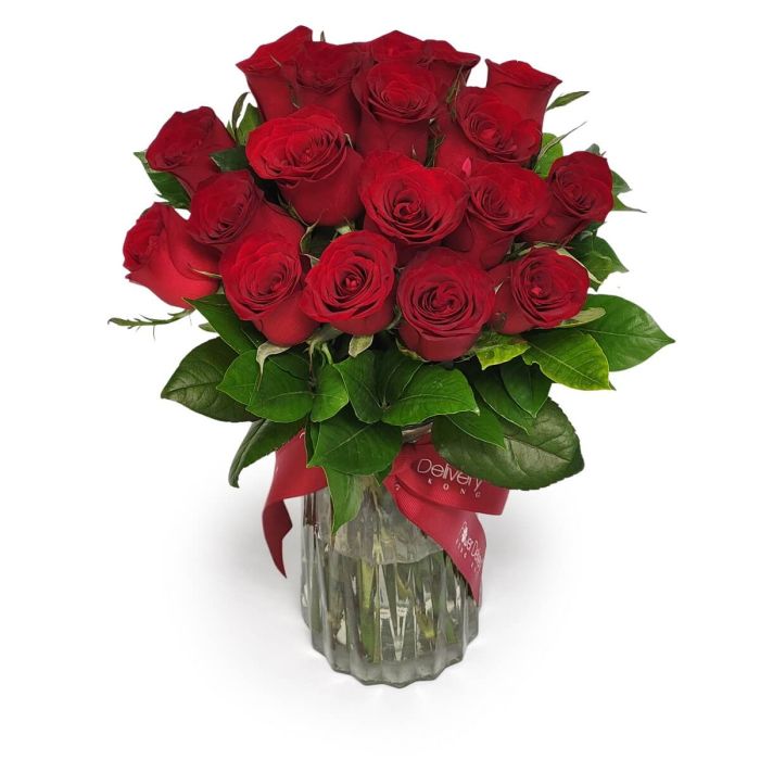 18 Red Roses